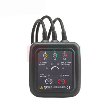 电乐天 非接触检相器相位计 DLT-CKW1000C 可钳导线尺寸:外径φ1.6mm~φ16mm