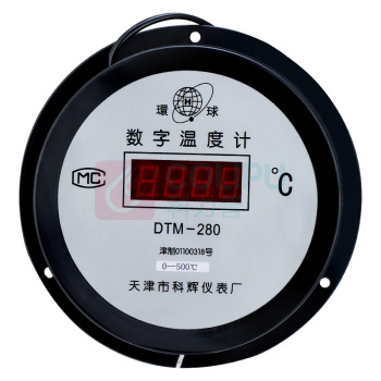 匡建仪表 数显温度计 DTM-280 0-500℃ 10米线长