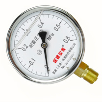 匡建仪表 耐震压力表 YTN-100 0-0.6MPa 表盘10cm