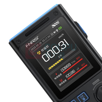 FNIRSI 电磁核辐射检测仪 GC-03 实时监测 超标报警 (黑色)