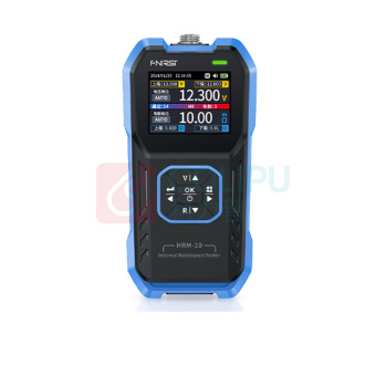 FNIRSI 高精度电压锂电池内阻仪 HRM-10 (蓝黑色)