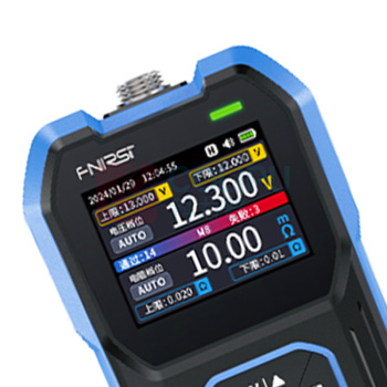 FNIRSI 高精度电压锂电池内阻仪 HRM-10 (蓝黑色)