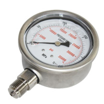 优迪卡 UTICA 不锈钢机械压力表 GE80-503-524