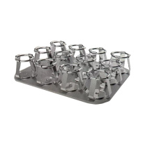 特瑞夫 轨道式摇床配件 锥形烧瓶架 96100231 12×100/150ml  最小起订量1