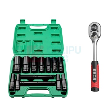 戴恩工具 扳手 15件套长款 8-32+1/2棘轮