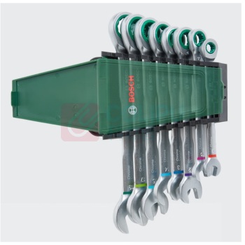 博世 BOSCH 8件棘轮两用扳手组套 1600A03AG5