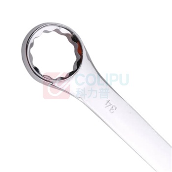 得力工具 镜面两用扳手34mm DL33134