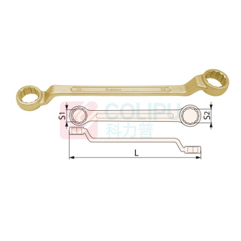维度 WEDO 凹槽双头梅花扳手 AL151-3236 32*36mm