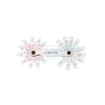 卡西洛 螺纹量规 公制60° 20片/个