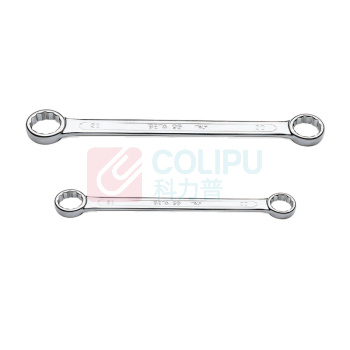 百塔 公制抛光双梅花扳手 C1101476 17mm×19mm/直颈/225mm
