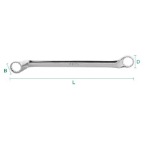 SATA 高颈双头梅花扳手10x11mm 42303