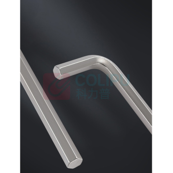 大工象 镀镍L型内六角扳手平头 粗2mm短边18mm*长边48mm