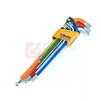 百塔 96BP-CL/SC9 彩色球头内六角扳手 000961619 9件套
