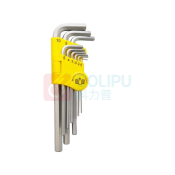 鹰之印 YING ZHI YIN 内六角扳手组套 BST-94107 9件套 1.5-10mm