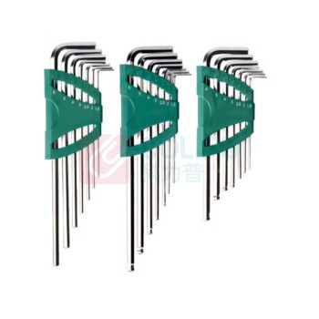 筑华工品 内六方扳手套装 公制1.5-6mm 7件套