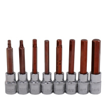 极一 S2内六角套筒8件套 H5-H14 5MM/6MM/7MM/8MM/9MM/10MM/12MM/14MM