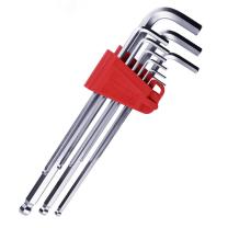 罗宾汉 RUBICON 内六角扳手套装 RHK-287L 中长球头(1.5-6mm)7支