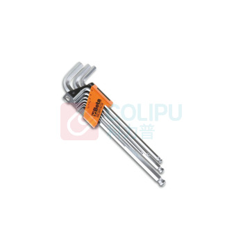 百塔 公制加长球型内六方扳手 96LBP/SC9 1.5-10mm 9件套