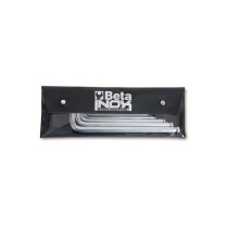 百塔 6件/套,不锈钢公制内六角扳手组套 C1273642 2~8mm