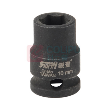锐壹 外六角套筒 H10 3/8" 长度36mm 六角风炮汽车维修重型套筒气动套筒头 10个/包