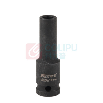 锐壹 外六角套筒 H10 1/2" 长度78mm 六角风炮汽车维修重型套筒气动套筒头 6个/包