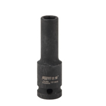 锐壹 外六角套筒 H10 1/2” 长度78mm 六角风炮汽车维修重型套筒气动套筒头 6个/包
