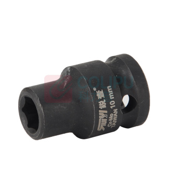 锐壹 外六角套筒 H10 1/2" 长度40mm 六角风炮汽车维修重型套筒气动套筒头 10个/包