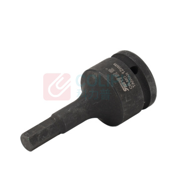 锐壹 内六角旋具套筒 H12 3/4" 长度100mm 六角风炮起子汽车维修重型套筒气动套筒头 2个/包