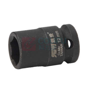 锐壹 外六角套筒 H12 3/8" 长度36mm 六角风炮汽车维修重型套筒气动套筒头 10个/包