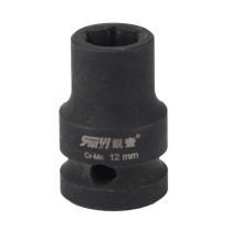 锐壹 外六角套筒 H12 1/2” 长度40mm 六角风炮汽车维修重型套筒气动套筒头 10个/包