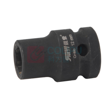 锐壹 外六角套筒 H12 1/2" 长度40mm 六角风炮汽车维修重型套筒气动套筒头 10个/包