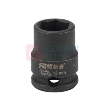 锐壹 外六角套筒 H13 3/8" 长度36mm 六角风炮汽车维修重型套筒气动套筒头 10个/包