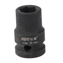 锐壹 外六角套筒 H13 1/2” 长度40mm 六角风炮汽车维修重型套筒气动套筒头 10个/包