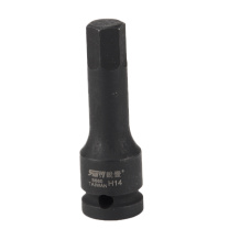锐壹 内六角旋具套筒 H14 1/2” 长度78mm 六角风炮起子汽车维修重型套筒气动套筒头 6个/包