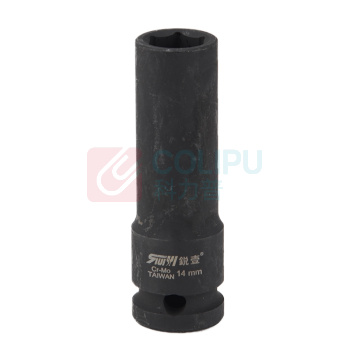 锐壹 外六角套筒 H14 1/2" 长度78mm 六角风炮汽车维修重型套筒气动套筒头 6个/包