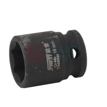 锐壹 外六角套筒 H16 3/8" 长度36mm 六角风炮汽车维修重型套筒气动套筒头 10个/包