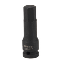 锐壹 内六角旋具套筒 H17 1/2” 长度78mm 六角风炮起子汽车维修重型套筒气动套筒头 6个/包