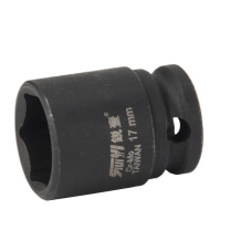锐壹 外六角套筒 H17 3/8” 长度36mm 六角风炮汽车维修重型套筒气动套筒头 10个/包