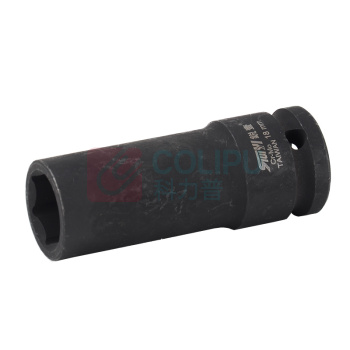 锐壹 外六角套筒 H18 1/2" 长度78mm 六角风炮汽车维修重型套筒气动套筒头 6个/包