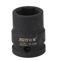 锐壹 外六角套筒 H18 1/2” 长度40mm 六角风炮汽车维修重型套筒气动套筒头 10个/包