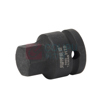 锐壹 内六角旋具套筒 H19 1/2" 长度40mm 六角风炮起子汽车维修重型套筒气动套筒头 6个/包