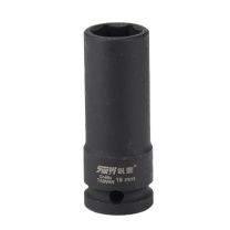 锐壹 外六角套筒 H19 1/2” 长度78mm 六角风炮汽车维修重型套筒气动套筒头 6个/包