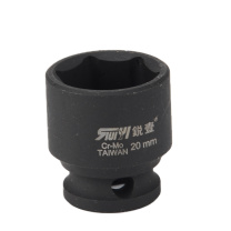 锐壹 外六角套筒 H20 3/8” 长度36mm 六角风炮汽车维修重型套筒气动套筒头 10个/包