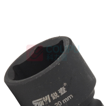 锐壹 外六角套筒 H20 3/8" 长度36mm 六角风炮汽车维修重型套筒气动套筒头 10个/包
