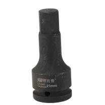 锐壹 内六角旋具套筒 H21 3/4” 长度100mm 六角风炮起子汽车维修重型套筒气动套筒头 2个/包