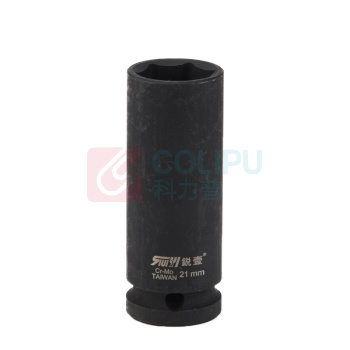 锐壹 外六角套筒 H21 1/2" 长度78mm 六角风炮汽车维修重型套筒气动套筒头 6个/包
