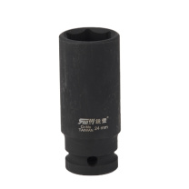 锐壹 外六角套筒 H24 1/2” 长度78mm 六角风炮汽车维修重型套筒气动套筒头 6个/包