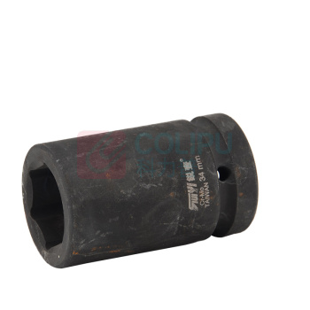 锐壹 外六角套筒 H34 1" 长度80mm 六角风炮汽车维修重型套筒气动套筒头 2个/包