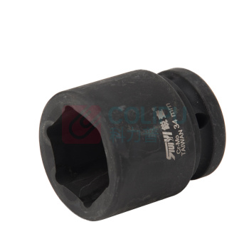 锐壹 外六角套筒 H34 3/4" 长度52mm 六角风炮汽车维修重型套筒气动套筒头 3个/包
