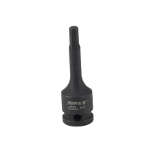 锐壹 内六角旋具套筒 H5 3/8” 长度60mm 六角风炮起子汽车维修重型套筒气动套筒头 5个/包